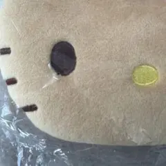 新品未開封　サンリオ　キティ　顔形ポーチ 日焼け 一番くじ