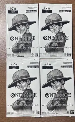 未開封ワンピースカード　3周年プロモ　4パック まとめ売り