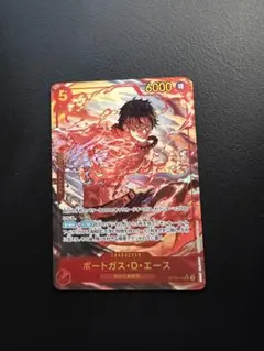 ワンピースカード ポートガス・D・エース OP16-118 SR - メルカリ