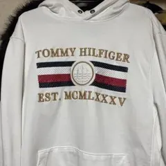 TOMMY HILFIGER 刺繍ロゴ パーカー