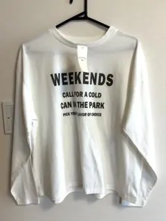 サマンサモスモスブルー 長袖 ロンT サイズフリー タグ付き