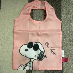 新品　スヌーピー エコバッグ ピンク 非売品