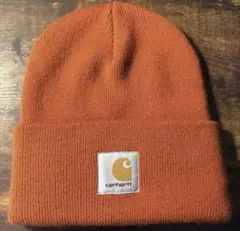 Carhartt オレンジ ニット帽