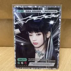 BABYMONSTER we go up ポップアップ　キャラクタートレカ ルカ