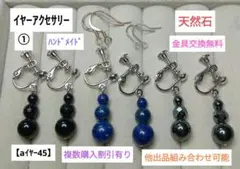 【aイヤー45】イヤーアクセサリー(天然石)①
