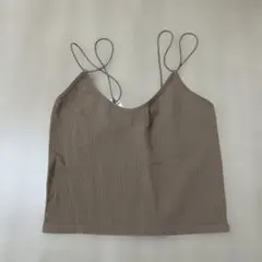 ZARA リブ編み キャミソールのサムネイル