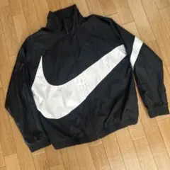 NIKE ナイキ ビッグウォッシュ アノラック ナイロン ブラック　黒