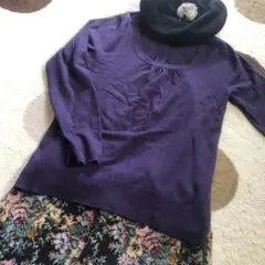 LEPSIM 後ろ開きニット