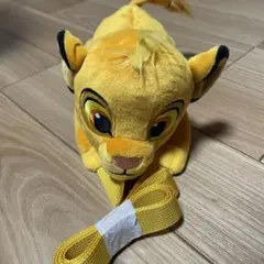 ディズニーキャラクター　だきつきポシェット　ライオンキング　シンバ