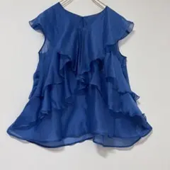 極美品 BALLSEY 18700円フリルブラウス - メルカリ