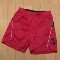 under armour ランニングパンツ サイズXL 赤 黒