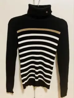 LAUREN RALPH LAUREN ロゴ タートルネックセーター ラルフ