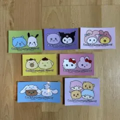 チェゴシム　サンリオ　ノベルティ　ステッカー　シール