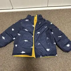 恐竜柄リバーシブルジャケット 100cm