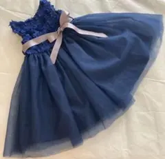 キャサリンコテージ　パーティドレス　80cm ネイビー