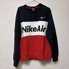 NIKE AIR スウェット ブラック クルーネック