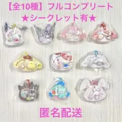 【全10種セット】サンリオキャラクターズ パッケージチャーム&チョコボーロ