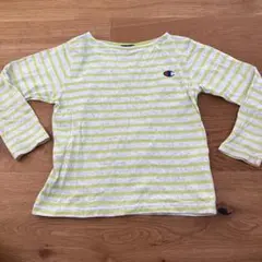 長袖　ロンT チャンピオン　ボーダー　120