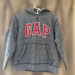 GAP フード付きグレーパーカー