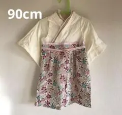 sweet mommy の袴　ロンパース　美品　90cm おまけ付き