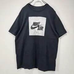 NIKE　半袖　Tシャツ　XL　ビッグサイズ　プリント　ブラック　人気　古着