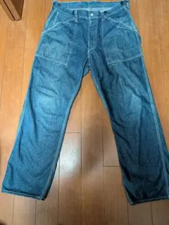 フリーホイーラーズ ロングショアマン デニム 30インチ 美フェード