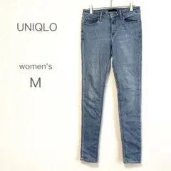 【UNIQLO】デニムパンツ ウルトラストレッチジーンズ スリム カジュアル M