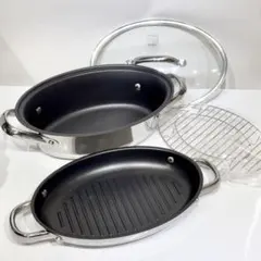 マイヤー なんとも 使いやすい深型とサイズ 湯切り穴がある蓋　２２ｃｍ マイヤー なんとも 使いやすい深型とサイズ 湯切り穴がある蓋 22cm