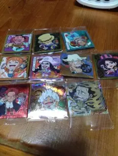 ワンピース ONEPIECE　ウェハースシール　大海賊 10枚セット
