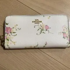 COACH フローラル　フラワー　ウォレット　長財布のサムネイル