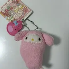 Sanrioサンリオ ハローキティ ネズミ マスコット キーホルダー 2007年