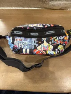 LeSportsac レスポートサックサラシュルツコラボ　ウエスト&ボディバッグ