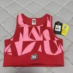ZUMBA WEAR クロップトップ レッド - メルカリ