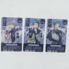 ツイステ チケット風しおり オクタヴィネル アズール ジェイド フロイド