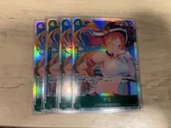 ワンピースカードゲーム ナミ SR 4枚セット OP14-031 蒼海の七傑