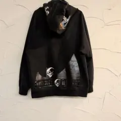 美品 Roen スカル トラックジャケット y2k お兄系 黒 V系 ジャージ 