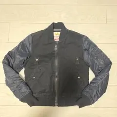 LEE ALPHA コラムライダージャケット　M