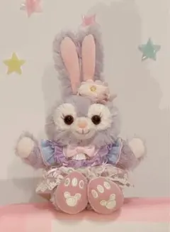 お顔厳選　上海ディズニー　バースデー　ステラルー肩のせぬいぐるみ