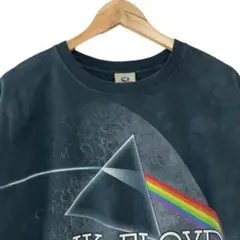 リキッドブルー ピンクフロイド バンド 大判プリント Tシャツ ビッグサイズ