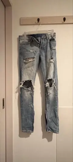 mnml ダメージデニムジーンズ サイズ28