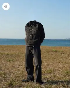 BELVET Black Denim Set up /Jacket /Pants