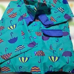 ブランシェス　傘柄レインコート　100センチ