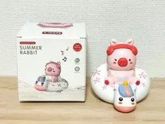 新品▼ ネジ巻きで走る お風呂のおもちゃ こぶた バスタイム リラックス