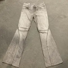 MARITHE FRANCOIS GIRBAUD ブーツカットデニム