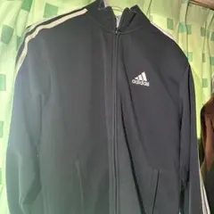 adidas 黒 ジャージジャケット