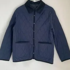 UNIQLO ネイビー キルティングジャケット 160