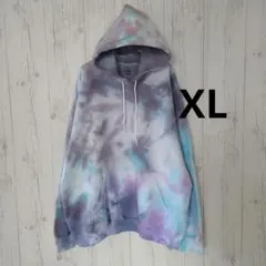 タイダイ染め スウェット パーカー XLサイズ