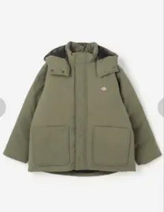 カーキ ダウンジャケット