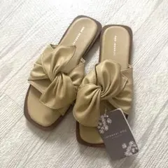 terawear emu リボンミュール サンダル M しまむら