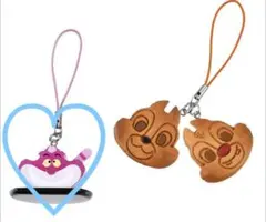 ディズニーストア　キャラクター シークレットストラップ 和菓子　チェシャ猫